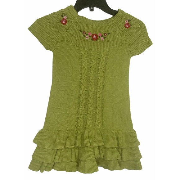 Gymboree Other - Gymboree Girls Sweater Ruffle Dress Sz 5